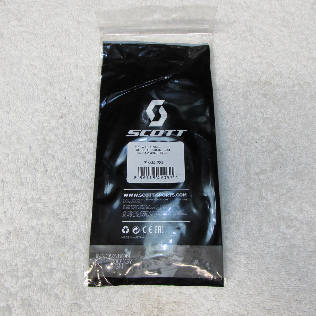 Primal/Tyrant/Hustle/Split Series Replacement Lens - Green Chrome Works