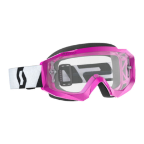 Hustle X Motorsport Goggles - Pink/Clear | Action Pro Sports