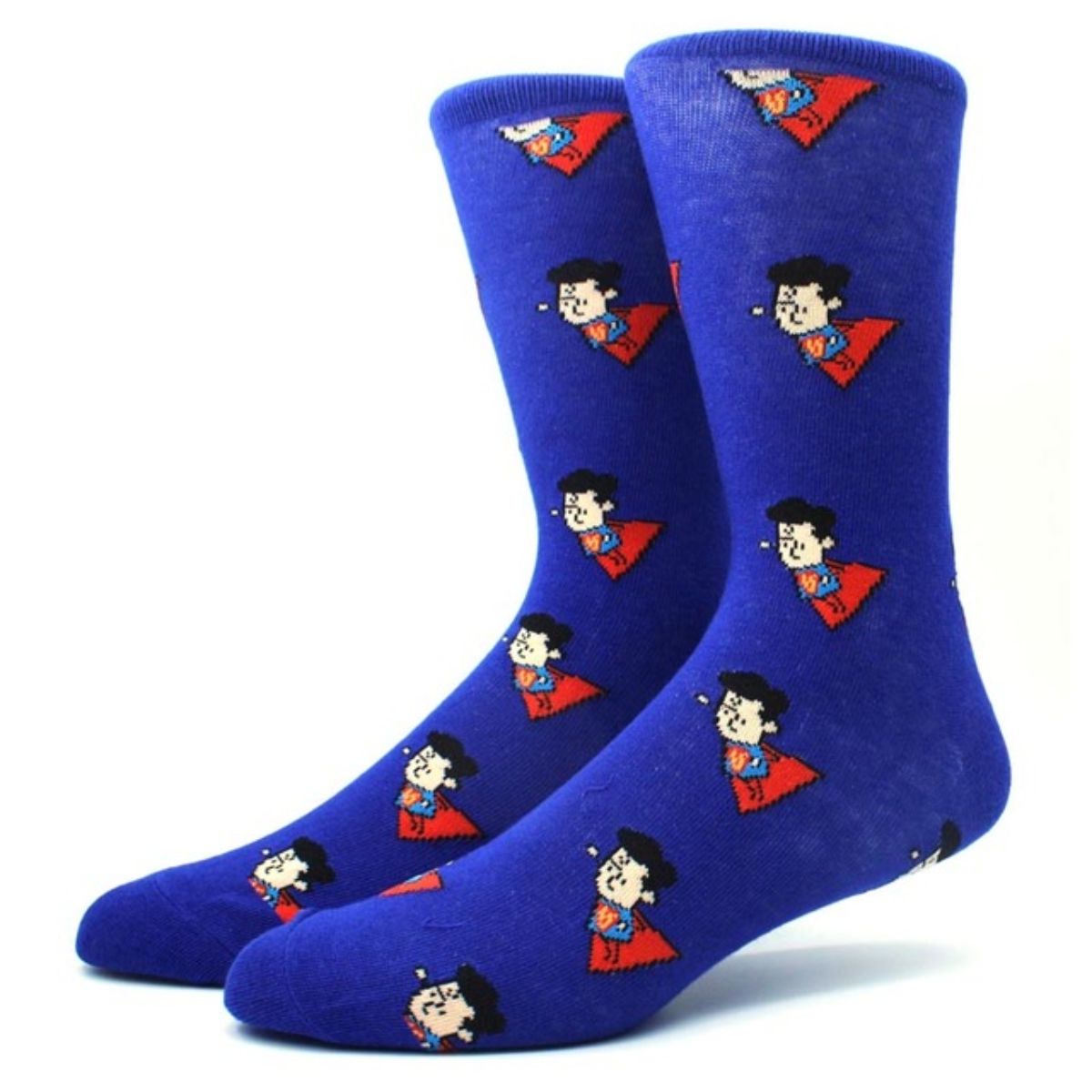 Super Duper Superman Crew Socks - Action Pro Sports