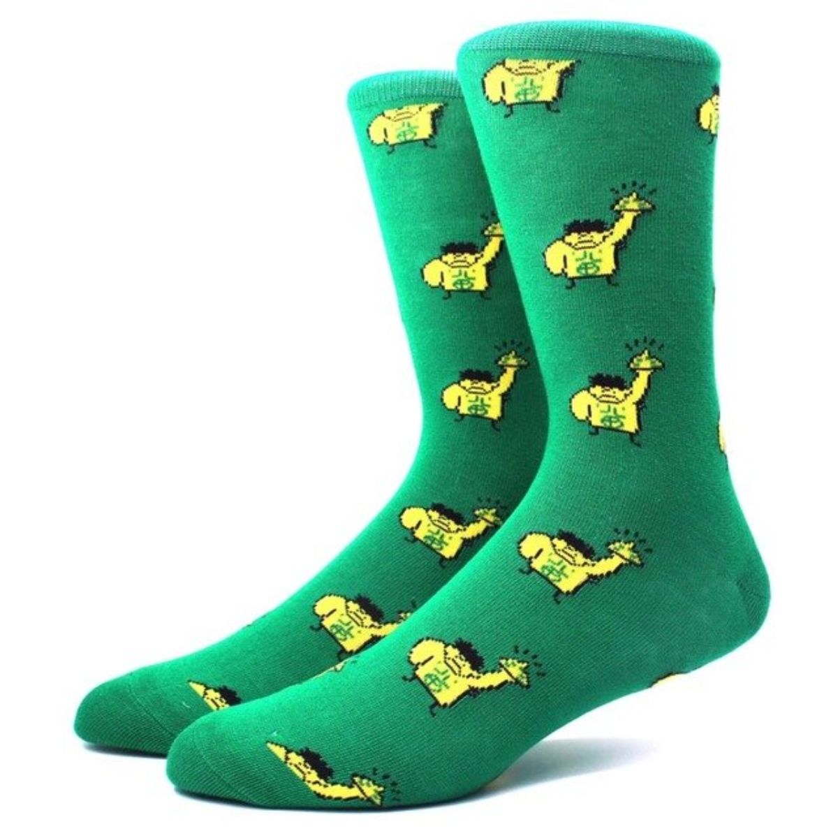 Grumpy Hulk Crew Socks - Action Pro Sports