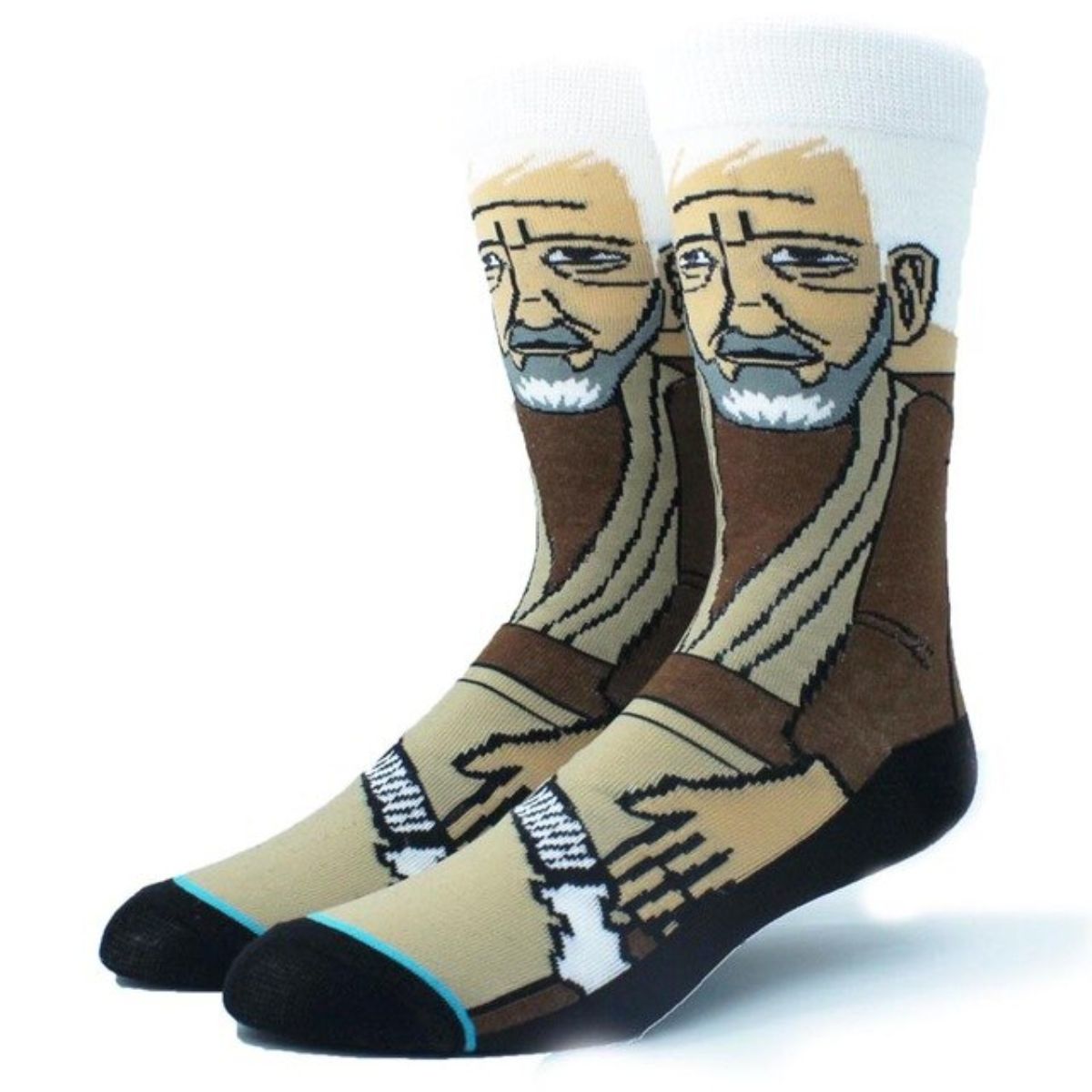 Jedi Obi One Kenobi Crew Socks - Action Pro Sports