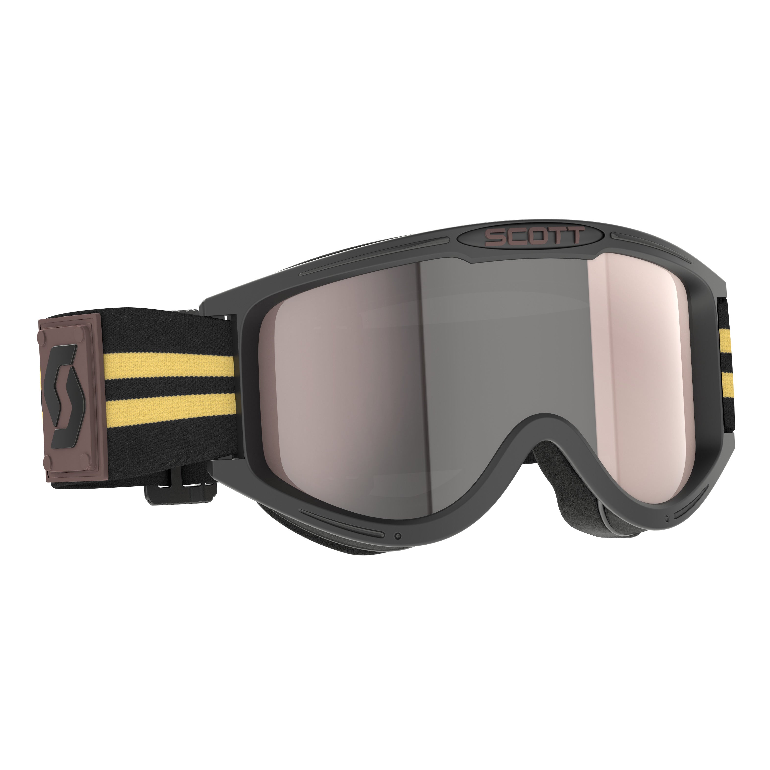 Scott 89X NEW ERA Custom Safari Goggles - Black/ACS Yellow