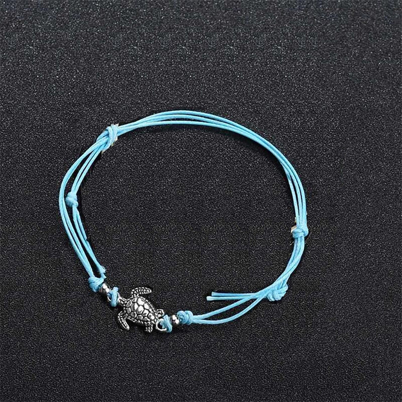 Silver Turtle Anklets - Action Pro Sports