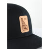 Classic CR Logo Trucker Hat - Black