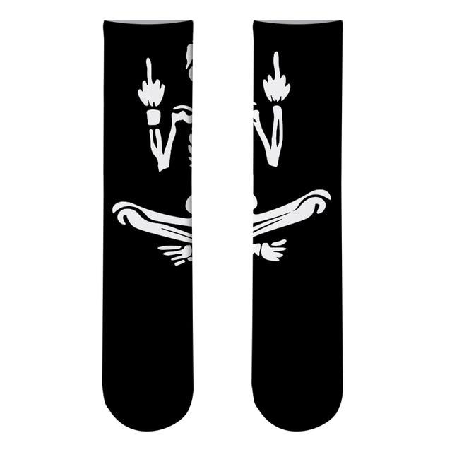Crew Socks - FU Skeleton | Action Pro Sports