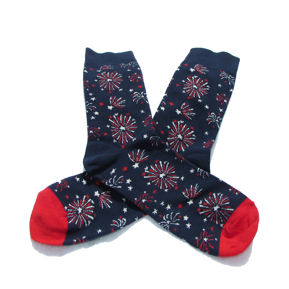 Cool Socks Dude - Sport & Dress Socks - Fireworks Crew Socks - Action Pro Sports