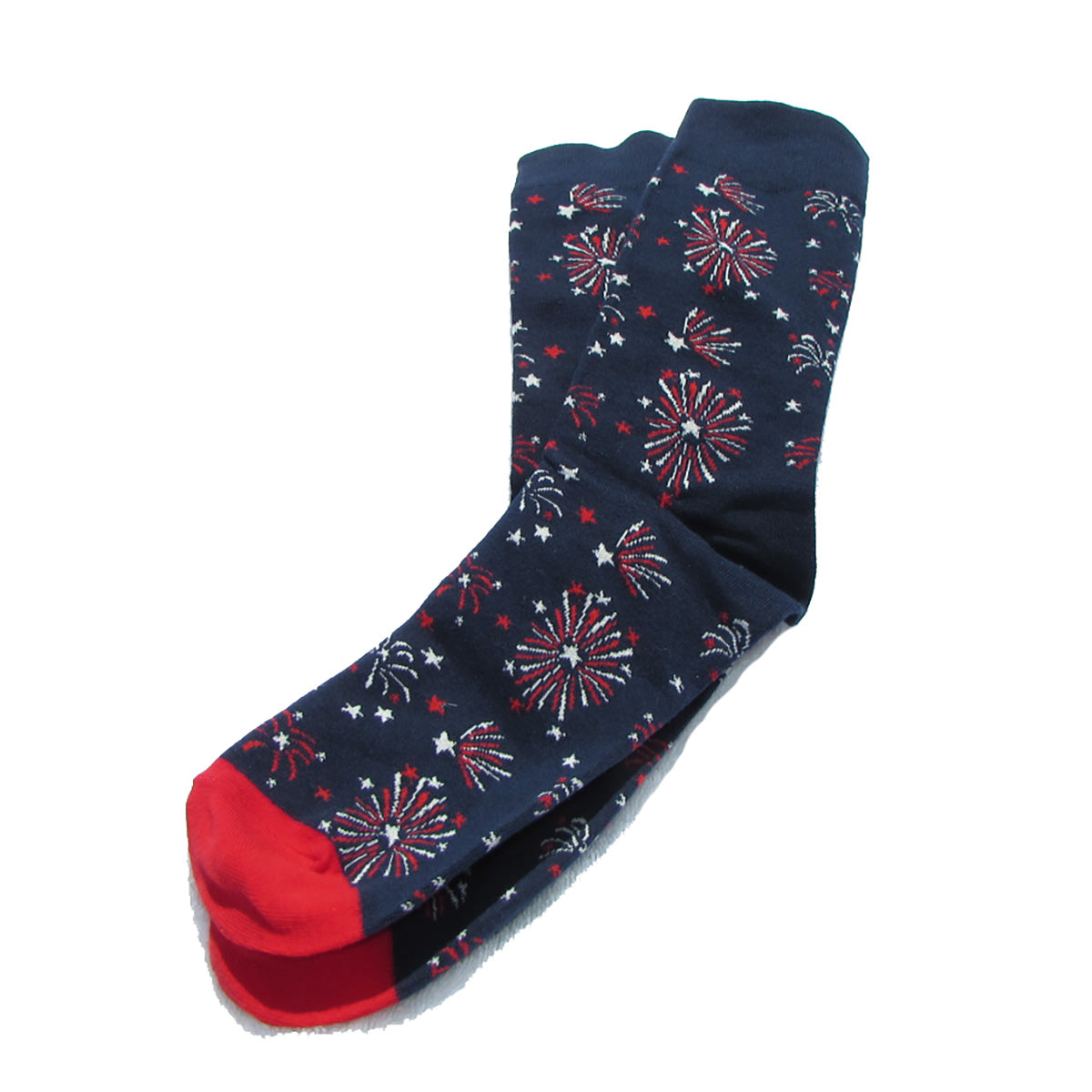 Cool Socks Dude - Sport & Dress Socks - Fireworks Crew Socks - Action Pro Sports