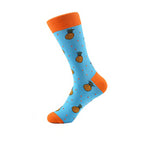 Cool Socks Dude - Sport & Dress Socks - Fresh Pineapple Crew Socks - Action Pro Sports