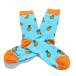 Cool Socks Dude - Sport & Dress Socks - Fresh Pineapple Crew Socks - Action Pro Sports