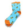 Cool Socks Dude - Sport & Dress Socks - Fresh Pineapple Crew Socks - Action Pro Sports