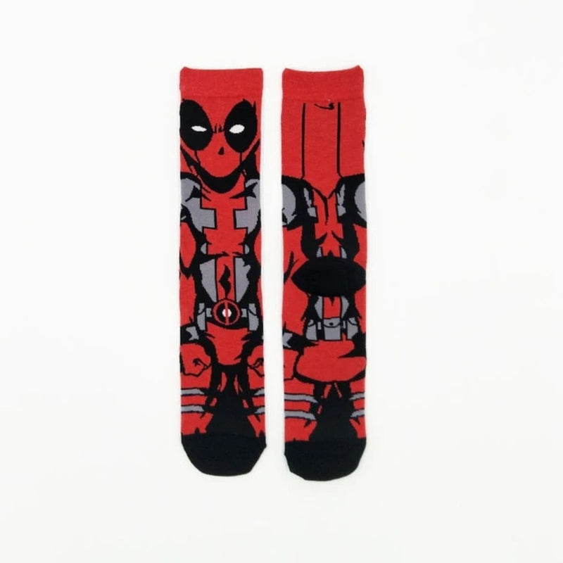 Cool Socks Dude - Sport & Dress Socks - Deadpool Crew Socks - Action Pro Sports
