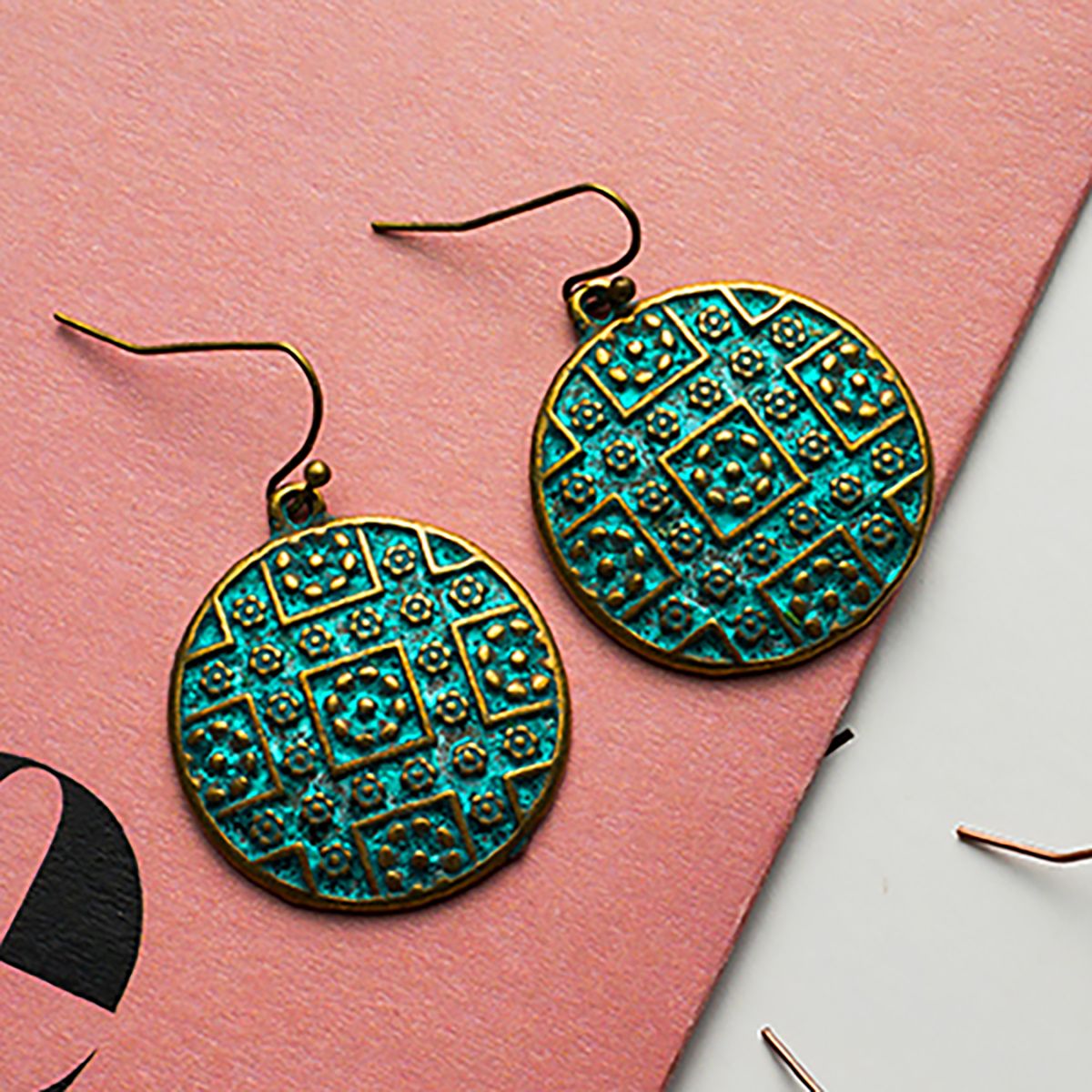Round Dangle Earrings - Action Pro Sports