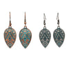 Teardrop Dangle Earrings - Action Pro Sports