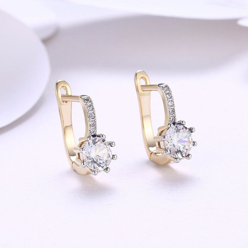 Harp With Stones Cuff Earrings - Action Pro Sports