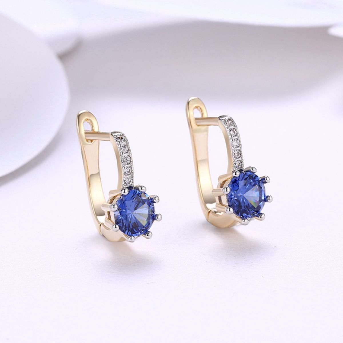 Harp With Stones Cuff Earrings - Action Pro Sports
