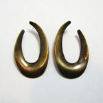 Geometric Crescent Hoop Earrings - Action Pro Sports