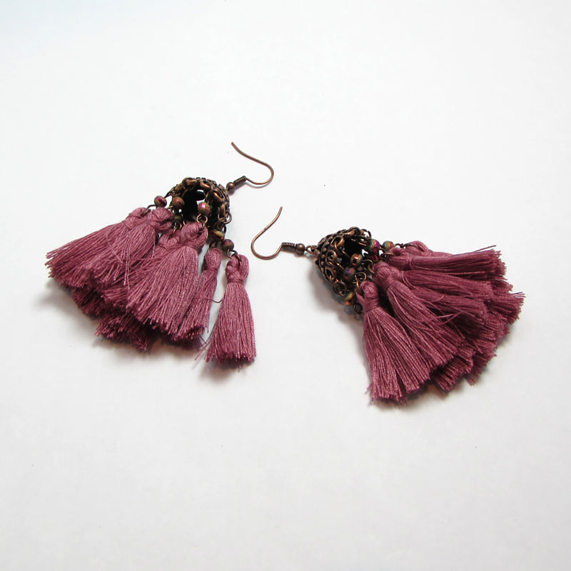 Exotic Tassel Earrings - Action Pro Sports