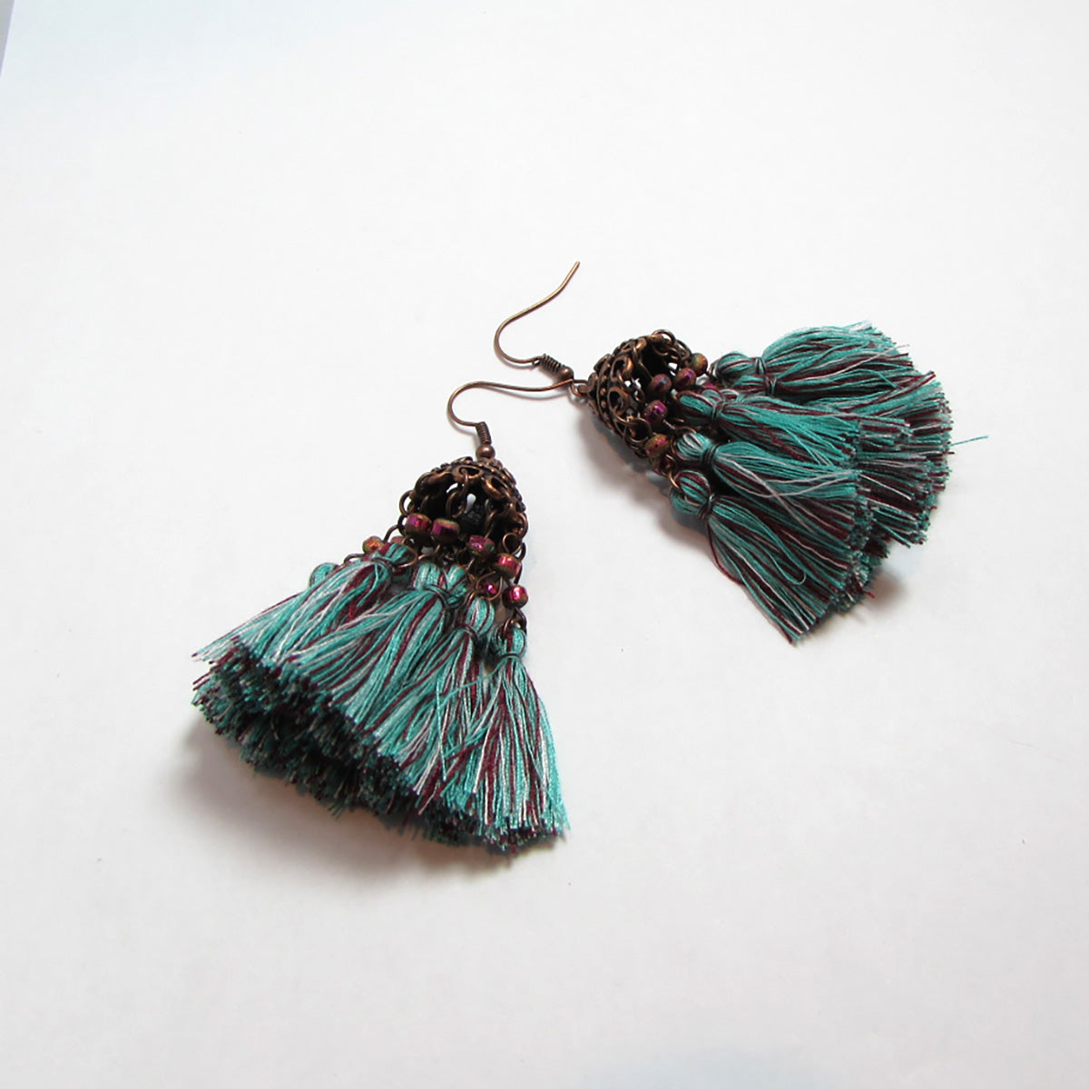 Exotic Tassel Earrings - Action Pro Sports