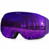 Wintersport Goggles - Magnetic Quick Change Wide View Dual Lens Ski Goggles - Action Pro Sports
