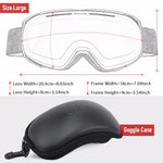 Wintersport Goggles - Magnetic Quick Change Wide View Dual Lens Ski Goggles - Action Pro Sports
