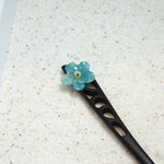 Japanese Stick Style Flower Wood Hair Pins - Action Pro Sports