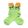 Green Equestrian Crew Socks - Action Pro Sports