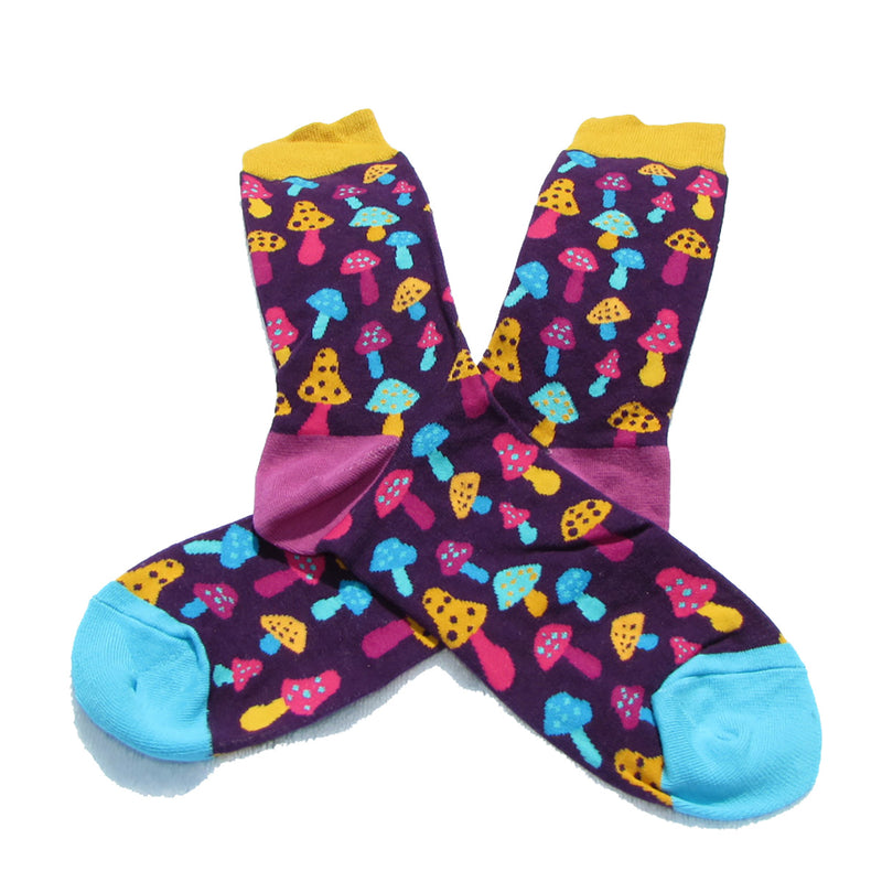 Magic Mushroom Crew Socks - Action Pro Sports