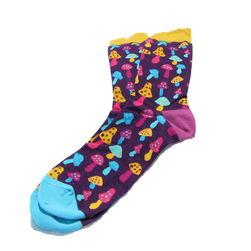 Magic Mushroom Crew Socks - Action Pro Sports