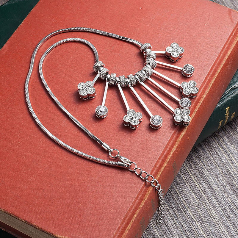 Pendant Rhinestone Necklaces - Action Pro Sports