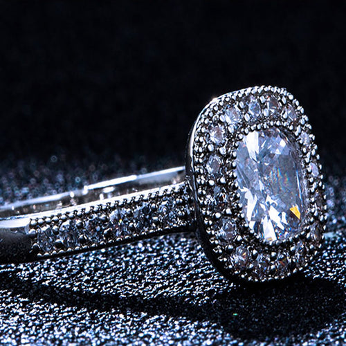 Diamond Encrusted Engagement Rings - Action Pro Sports