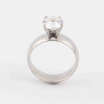 Elegant Silver & Diamond Engagement Rings - Action Pro Sports