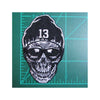 Fan Character Iron On Patch - 13 Skull