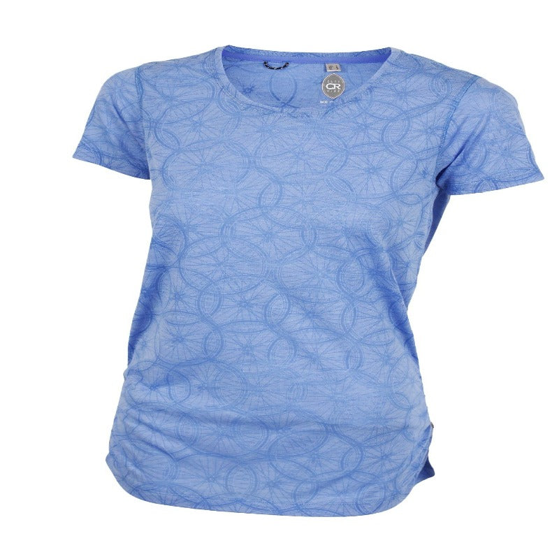 Wheel Cute Women's Shirt - Glacier Blue | Action Pro Sports