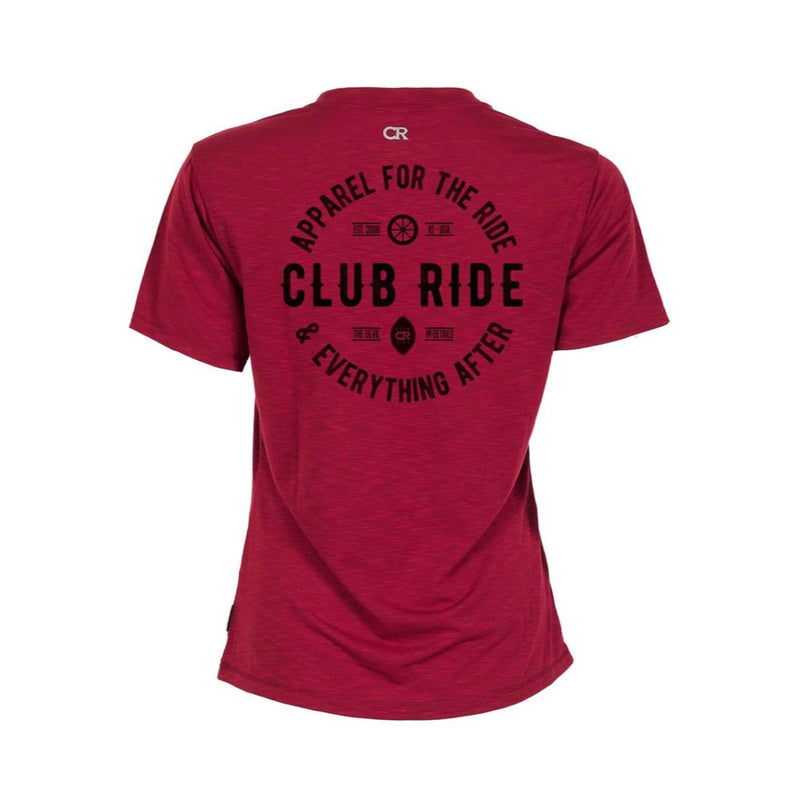 Club Ride Apparel - Women's Tops - Artisan Crest Tech T-Shirt - Action Pro Sports