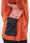 Payette Henley Long Sleeve Men's Shirt - Auburn