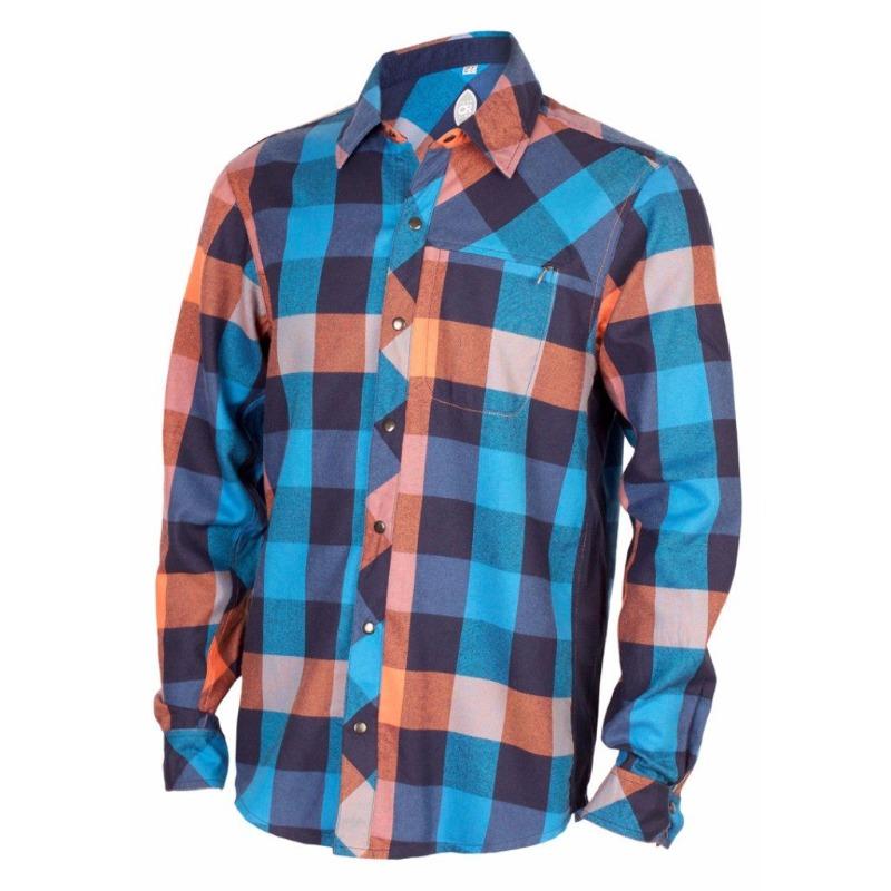 Shaka Flannel Men's Shirt - Rincon Blue