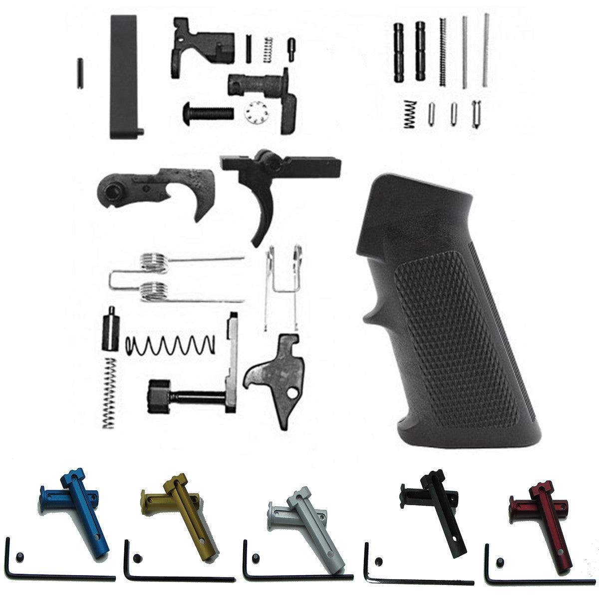 Lower Receiver A2 Build Kits - QuickSet Takedown & Pivot Pins - Action Pro Sports