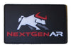 NextGenAR Bull Logo Velcro Patch - Black | Action Pro Sports