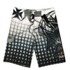 Men's Board Shorts - B&W Star | Action Pro Sports